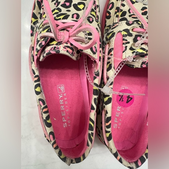 New Sperry top-sider boat shoes size 4.5 youth - Picture 4 of 6